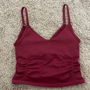 NWOT CORSETTED FREE PEOPLE CAMI WITH BUILT-IN-BRA